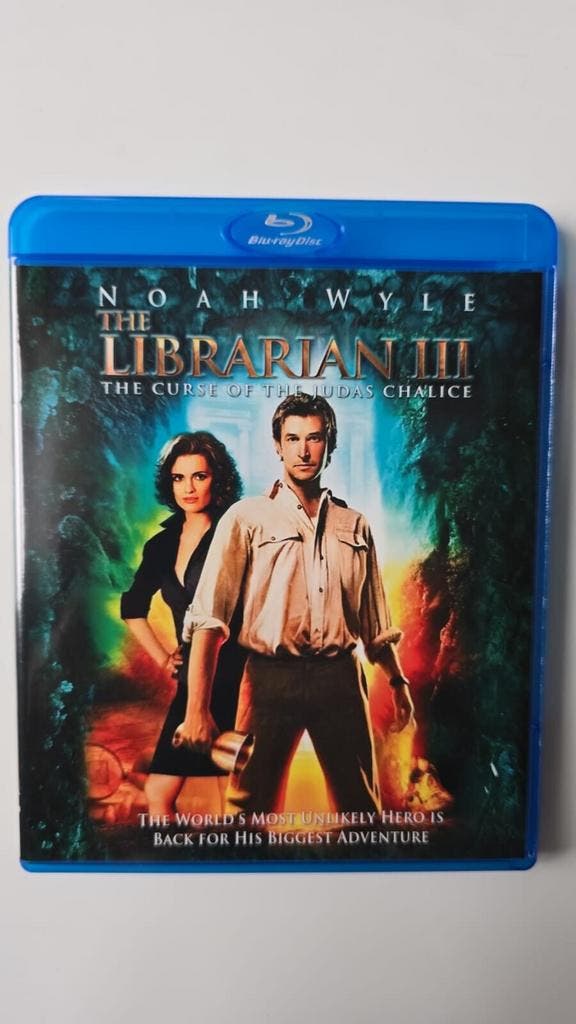 THE LIBRARIAN 3 THE CURSE OF THE JUDAS CHALICE (BLURAY), Cd's en Dvd's, Blu-ray, Gebruikt, Verzenden
