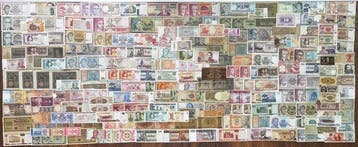 Wereld. - 230 banknotes - various dates (Zonder