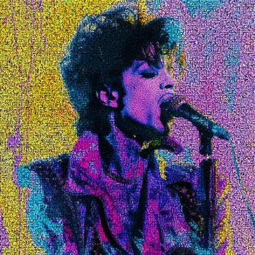 David Law - Purple King- Prince II - Format XL 60x60