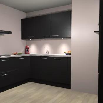 Zwarte keuken Noorwegen 47766, Verzenden, Nieuw