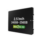 SSD 240-256 GB - 2,5 inch, Computers en Software, Harde schijven, Verzenden, Refurbished