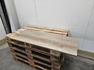 Gliss Design Wastafelblad 120 x 45 x 2 cm Canyon Oak / Oud, Ophalen of Verzenden, Nieuw, Wastafel