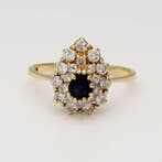 Ring - 18 karaat Geel goud Diamant (Natuurlijk) - Diamant -, Nieuw