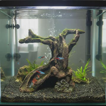 Realistische Hars Boomstronk Decoratie voor Aquarium & Terra, Verzenden, Nieuw