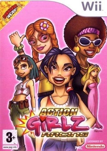 Action Girlz Racing (Wii Games), Ophalen of Verzenden, Zo goed als nieuw