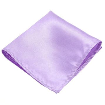 Fako Fashion - Pochette - Pochet - Satijn - 22x22cm - Lila, Verzenden, Nieuw