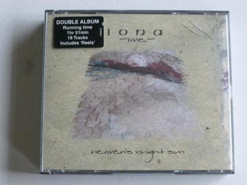 Iona - Live / Heavens bright sun (2 CD), Ophalen of Verzenden, Zo goed als nieuw