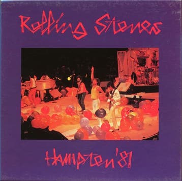 lp box - Rolling Stones - Hampton 81, Verzenden, Zo goed als nieuw, Overige formaten