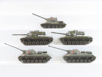 Roco Minitanks 1:87 - Model militair voertuig (5) - 5 Tanks, Nieuw