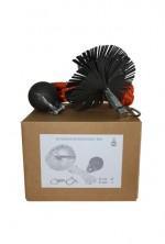 Veegset staalborstel Ø 250 mm Gratis verzending, Huis en Inrichting, Haarden, Overige soorten, Nieuw, Ophalen of Verzenden