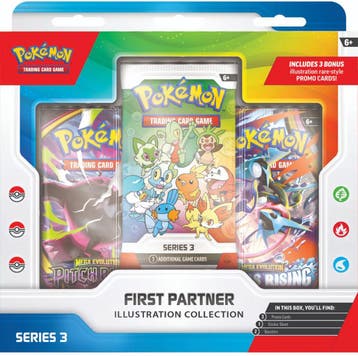 Pokemon First Partner Illustration Collection - Series 3, Verzenden, Nieuw, Overige typen, Foil