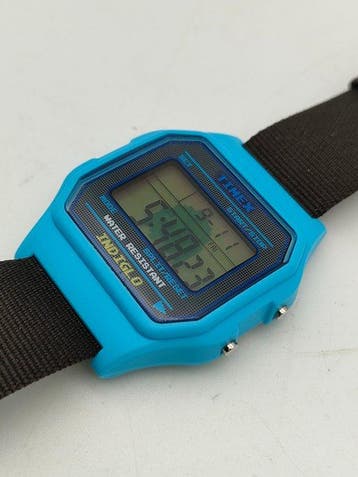 Timex - PAC-MAN Digital Watch — Blue Case, INDIGLO Backlight, Spelcomputers en Games, Nieuw