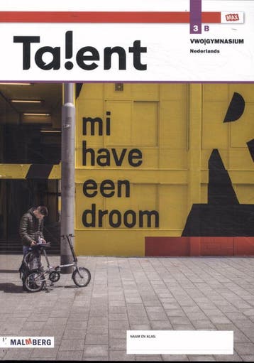 Talent 3B vwogymnasium 9789402077599, Verzenden, Zo goed als nieuw