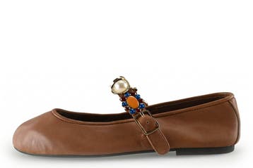 Jeffrey Campbell Ballerinas in maat 36 Bruin, Bruin, Verzenden, Ballerina's, Zo goed als nieuw