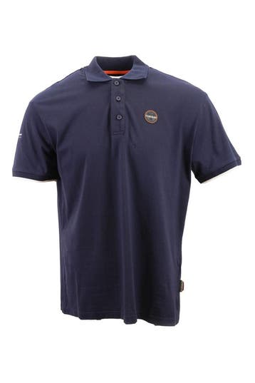 Napapijri Polo in maat L Blauw, Kleding | Heren, Truien en Vesten, Verzenden, Gedragen, Blauw, Napapijri