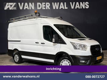 Ford Transit L2 H2 | Lease vanaf 356,- p/mnd, Auto's, Gebruikt, Euro 6, Wit, Dealer onderhouden