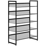 TRUUSK Smal Schoenenrek met 5 Planken - 72 x 30 x 102 cm - Z, Huis en Inrichting, Kasten | Ladekasten, Verzenden, Nieuw