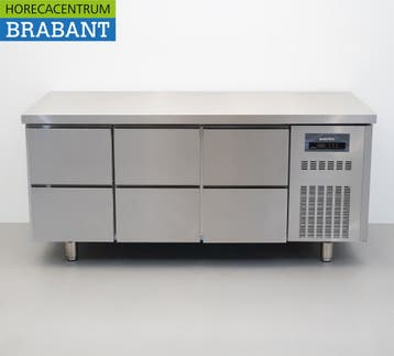 RVS Coreco Premium koelwerkbank 6 laden 1/1 gastronorm 179,5, Ophalen of Verzenden, Nieuw in verpakking