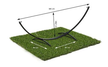 Hangmat Frame | Gepoedercoat Staal | Premium | OP=OP, Binnen, Meerpersoons, Nieuw, Ophalen of Verzenden