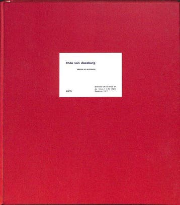 Theo van Doesburg schilder architect - Straaten, Verzenden, Zo goed als nieuw, Straaten