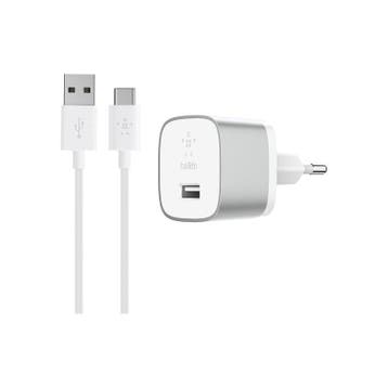 Belkin Quick Charge 3.0 oplader + 1,2m USB-C naar USB-A k..., Telecommunicatie, Verzenden, Nieuw