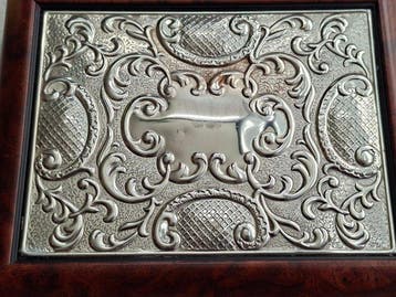 Sieradendoos - .925 zilver - Luxe sieradenkist 925 zil