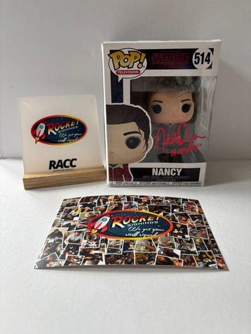 Funko - Funko Pop - Stranger Things - Nancy #514 - Signed by