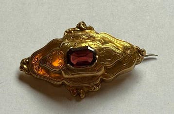 Broche - 18 karaat Geel goud - Etruskische broche