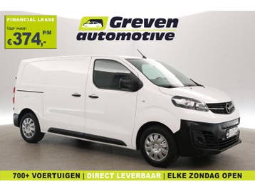 Opel Vivaro-e L2H1 75 kWh | Verwacht | Snelladen | Airco |, Automaat, Wit, Elektrisch, Opel