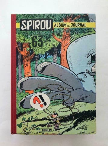 Spirou (magazine) - Recueil N°63 - 1 Album - Eerste Franse, Boeken, Nieuw