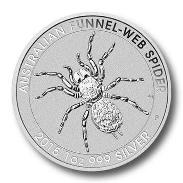 Funnel-Web Spider 1 oz 2015, Verzenden, Munten