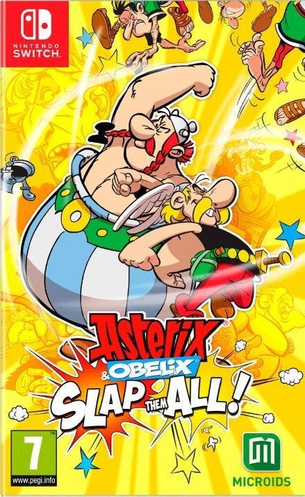 Asterix & Obelix: Slap Them All! Switch Morgen in huis!, Spelcomputers en Games, Games | Nintendo Switch, 2 spelers, Zo goed als nieuw