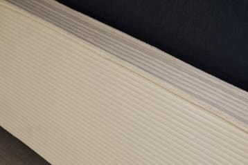Bed ROCCO 180x200cm, beige met lattenbodem en opbergruimte -, Ophalen of Verzenden, Nieuw
