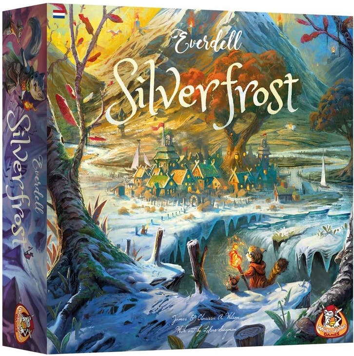 Everdell - Silverfrost (Nederlandse versie) | White Goblin, Hobby en Vrije tijd, Gezelschapsspellen | Bordspellen, Nieuw, Verzenden