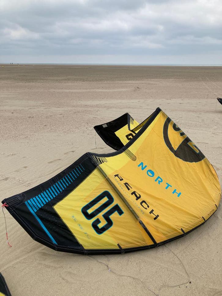 2025 North Reach Kite 5m, Watersport en Boten, Kitesurfen, Kite, Gebruikt, 5 m², Ophalen of Verzenden