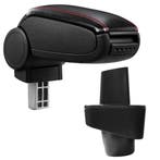 Armsteun Renault Clio 3 2005-2012 kunstleer zwart rood stiks, Verzenden, Nieuw