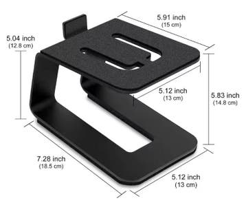Speaker Standaard Set Staal Anti Vibratie Desktop Stands, Verzenden, Nieuw
