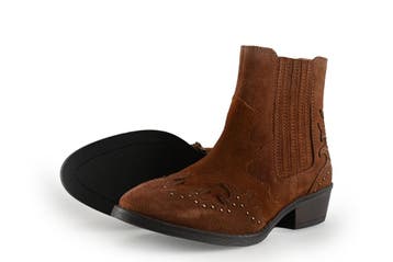 Muyters Cowboy laarzen in maat 35 Cognac, Kleding | Dames, Schoenen, Overige kleuren, Verzenden, Zo goed als nieuw, Muyters