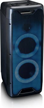 Lenco PA-200BK - Bluetooth Party Speaker Draadloos - LED Lic, Verzenden, Zo goed als nieuw