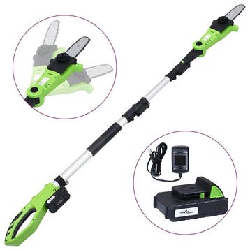 vidaXL Accutakkenschaar met accu 20 V 1500 mAh Li-ion, Verzenden, Nieuw