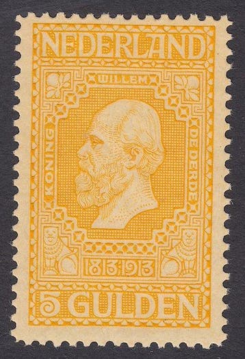 Nederland 1913 - Onafhankelijkheid - NVPH 100, Postzegels en Munten, Postzegels | Nederland, Gestempeld