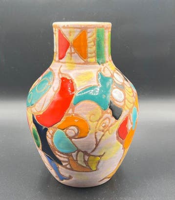 Marie-Christine Treinen (1930-2003) - Vaas - Prachtige en