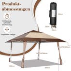 2dekans | Coast 4 m x 4 m Terras Pavilion dak tent met, Tuin en Terras, Zonneschermen, Ophalen of Verzenden, Zo goed als nieuw