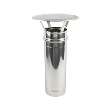 Compleet RVS set Ø150mm voor pizzaoven of buitenkachel (1, Huis en Inrichting, Kachels, Ophalen of Verzenden, Nieuw