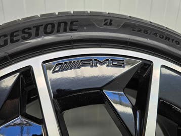 Demo Mercedes CLA EQ AMG 19 inch velgen zomerbanden 5x112, 19 inch, Banden en Velgen, Nieuw, Ophalen of Verzenden