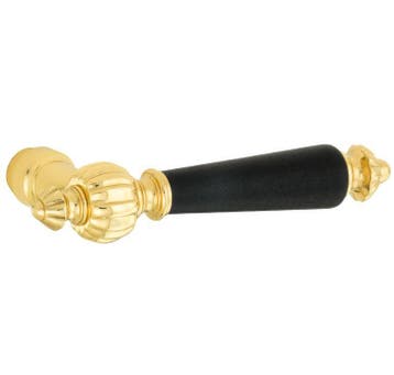 Deurklink Nouveau bakeliet messing gelakt, Doe-het-zelf en Verbouw, Deuren en Horren, Verzenden, Nieuw