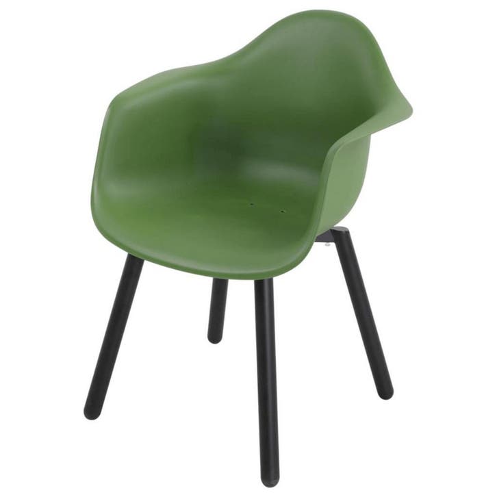 Eetkamerstoel  Kunststof Groen - Kuipstoel Groen - Stoel, Huis en Inrichting, Stoelen, Nieuw, Ophalen of Verzenden