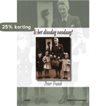 Is het dinsdag vandaag? - P. Frank 9789077490365, Verzenden, Zo goed als nieuw, P. Frank