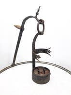 Kaars wandlamp - smeedijzer - Gotische stijl 18e eeuw