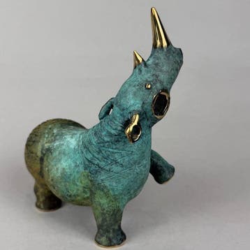 Dariusz Zielinski - The rhino - (bronze)